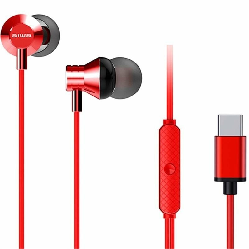 Image secondaire de Casque Aiwa ESTM-50USB-C/RD Rouge