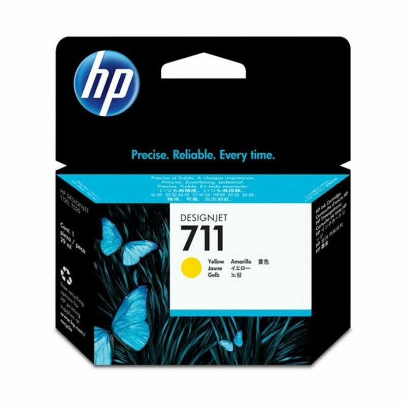 HP 711 cartouche d'encre DesignJet jaune, 29 ml