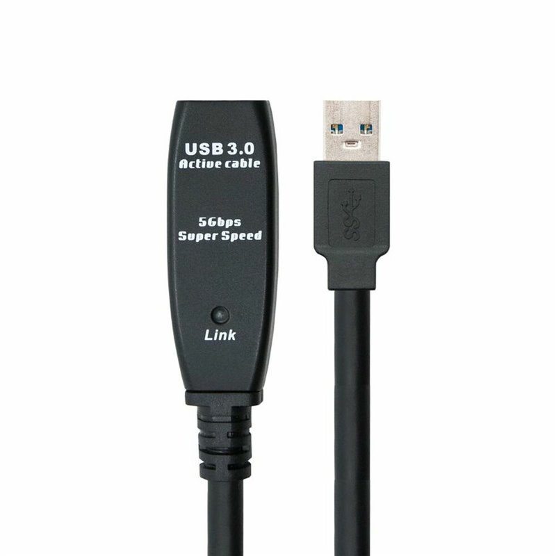 Image secondaire de NanoCâble 10.01.0311 câble USB 5 m USB 3.2 Gen 1 (3.1 Gen 1) USB A Noir