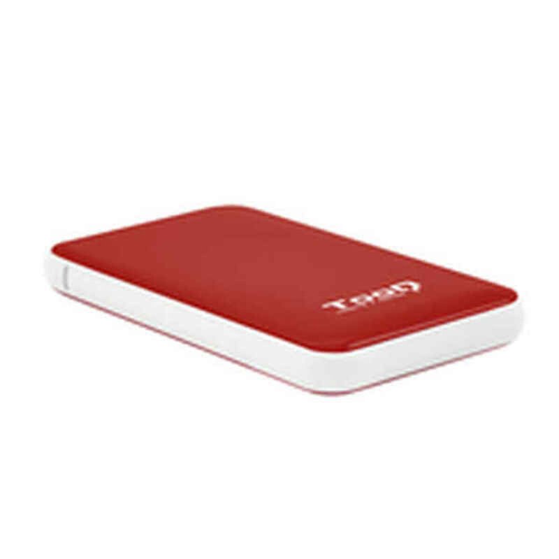 TooQ TQE-2528R Boîtier de disques de stockage Enceinte ssd Rouge 2.5