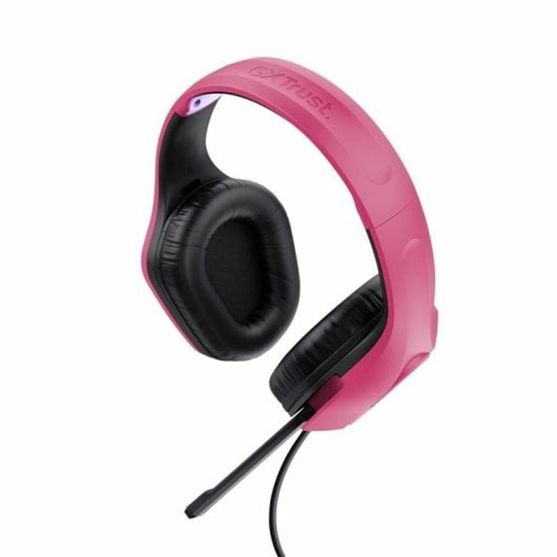 Image secondaire de Trust GXT 415P Zirox Casque Avec fil Arceau Jouer Rose