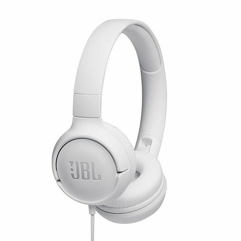 Casques avec Microphone JBL TUNE 500 Blanc