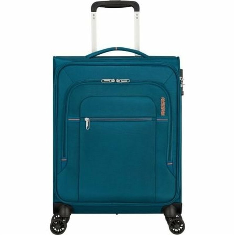 Valise cabine American Tourister Crosstrack Spinner Bleu 40 L 55 x 40 x 20 cm