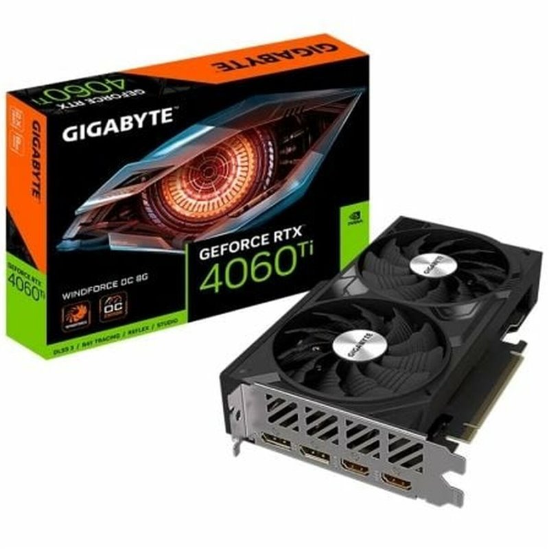 Gigabyte GeForce RTX 4060 Ti WINDFORCE OC Nvidia 8 Go GDDR6