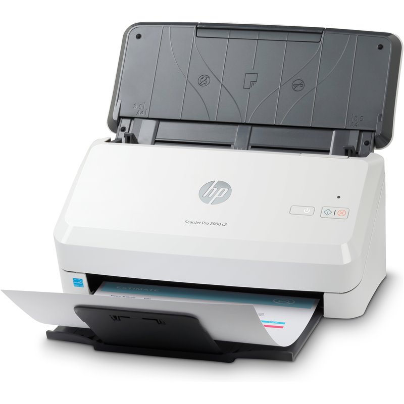 Image secondaire de HP Scanjet Pro 2000 s2 Sheet-feed Scanner Alimentation papier de scanner 600 x 600 DPI A4 Noir, Blanc