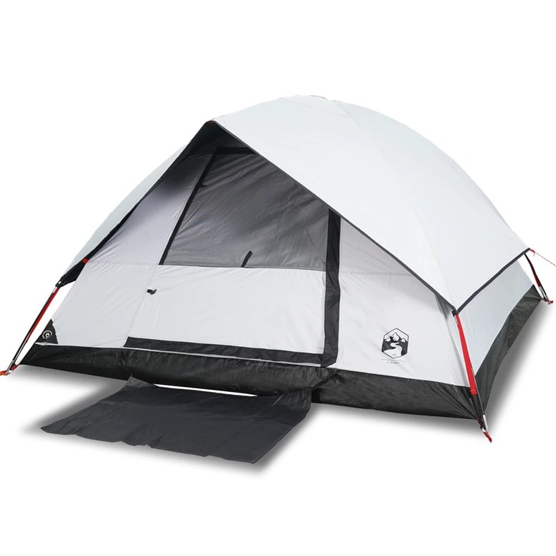 Image secondaire de VidaXL Tente de camping à dôme 4 personnes tissu occultant imperméable