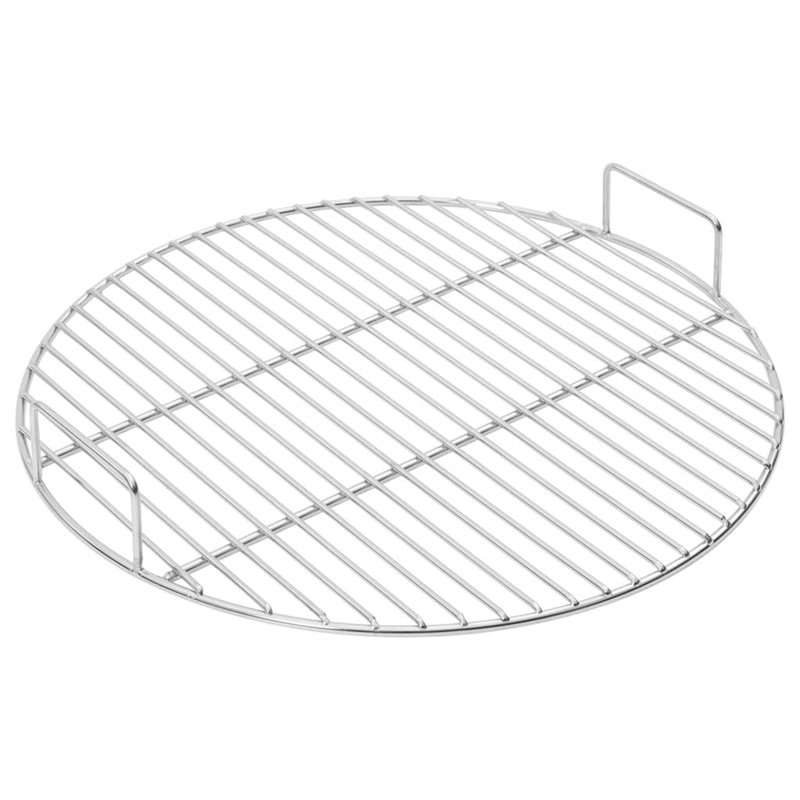 VidaXL Grille de barbecue ronde Ø44,5 cm acier inoxydable 304