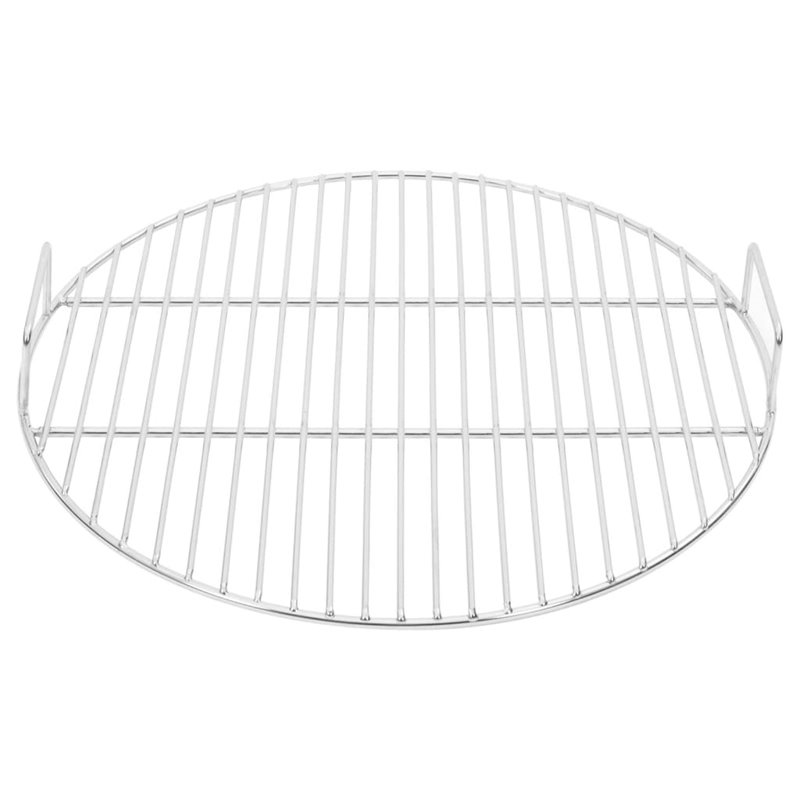 Image secondaire de VidaXL Grille de barbecue ronde Ø44,5 cm acier inoxydable 304