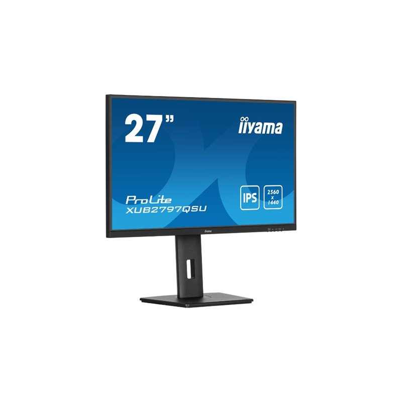 Image secondaire de Ecran IIYAMA 27 Noir Ultra mince dalle IPS 16:9 2560x1440 100Hz 250 cd/m2 1ms D