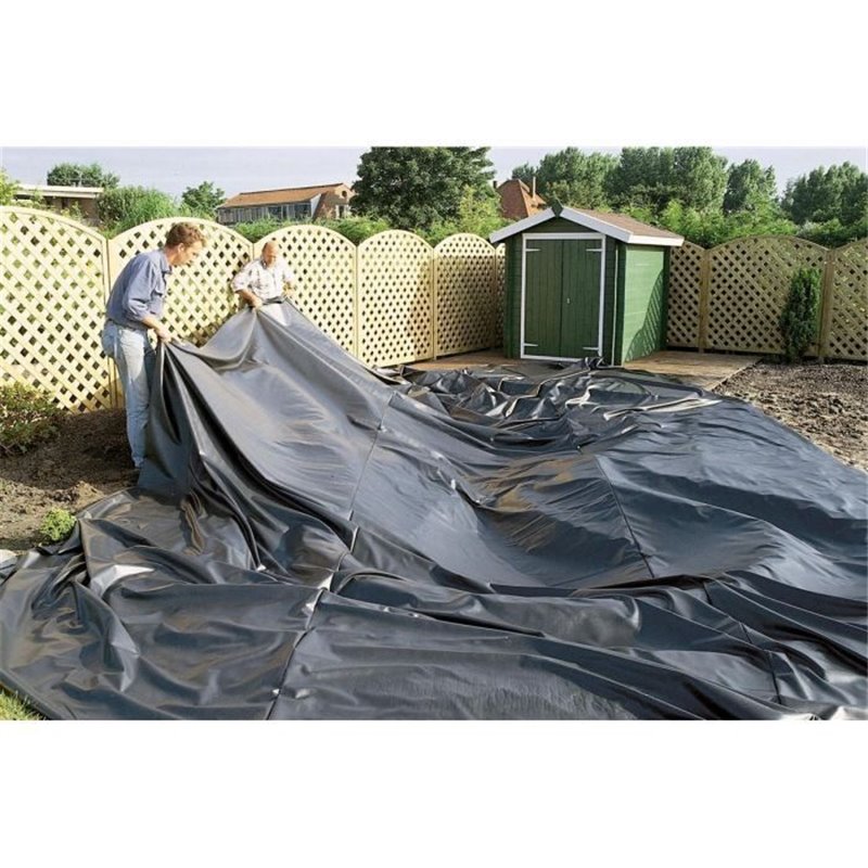 Image secondaire de Ubbink Bâche d'étang PVC 6x7 m Noir 401398