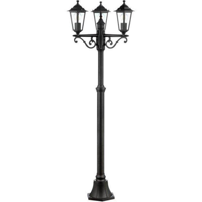 Image secondaire de Lampadaire extérieur 3L CARLEEN - BRILLIANT - noir - métal/verre - 200x61cm - IP44