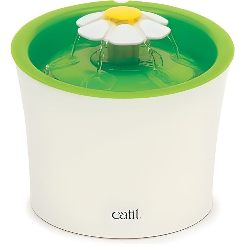 Fontaine a Fleur Pour Chat Catit Senses 2.0 - Abreuvoir de 3L avec filtre triple action