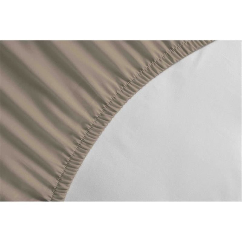 Image secondaire de Lovely HOME Drap Housse 100% coton 180x200x25 cm - Beige