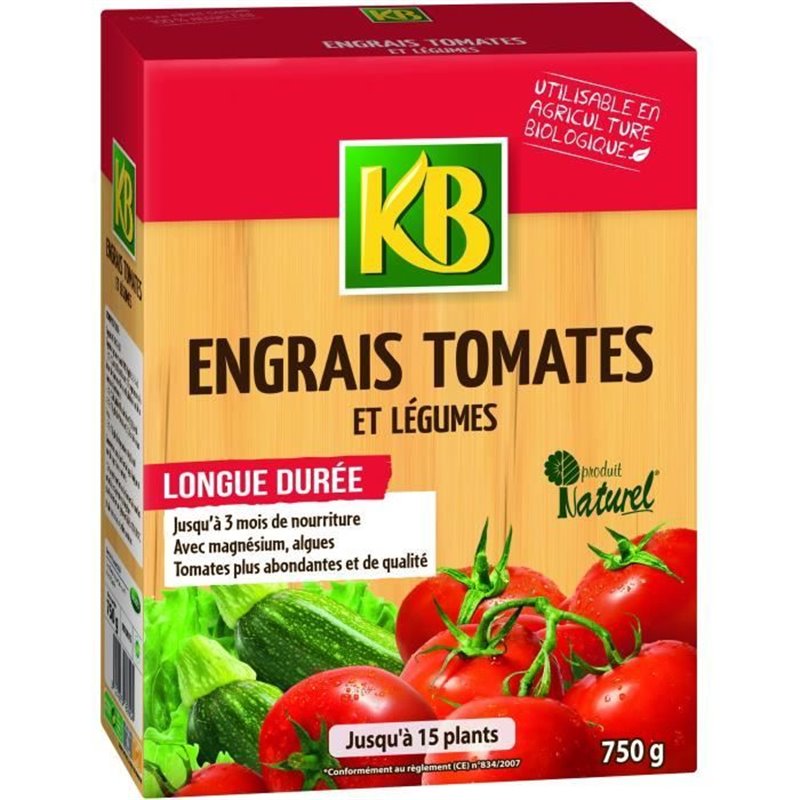 Engrais TOMATES BIO 750 G