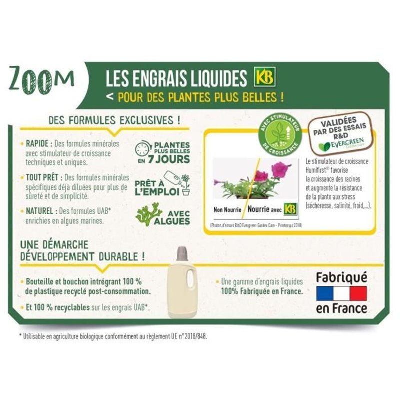 Image secondaire de KB Engrais Rapide Orchidées 250ml