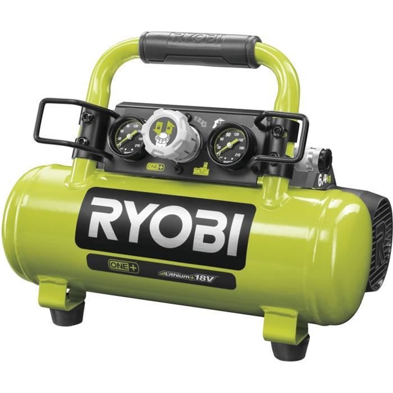 Image secondaire de Compresseur a cuve Ryobi 18V One Plus - 4L - Sans batterie ni chargeur R18AC-0