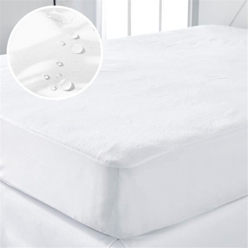 Protege Matelas - TODAY - Imperméable a bouillir - Bon pouvoir isolant - Lavable jusqu'a 95°C