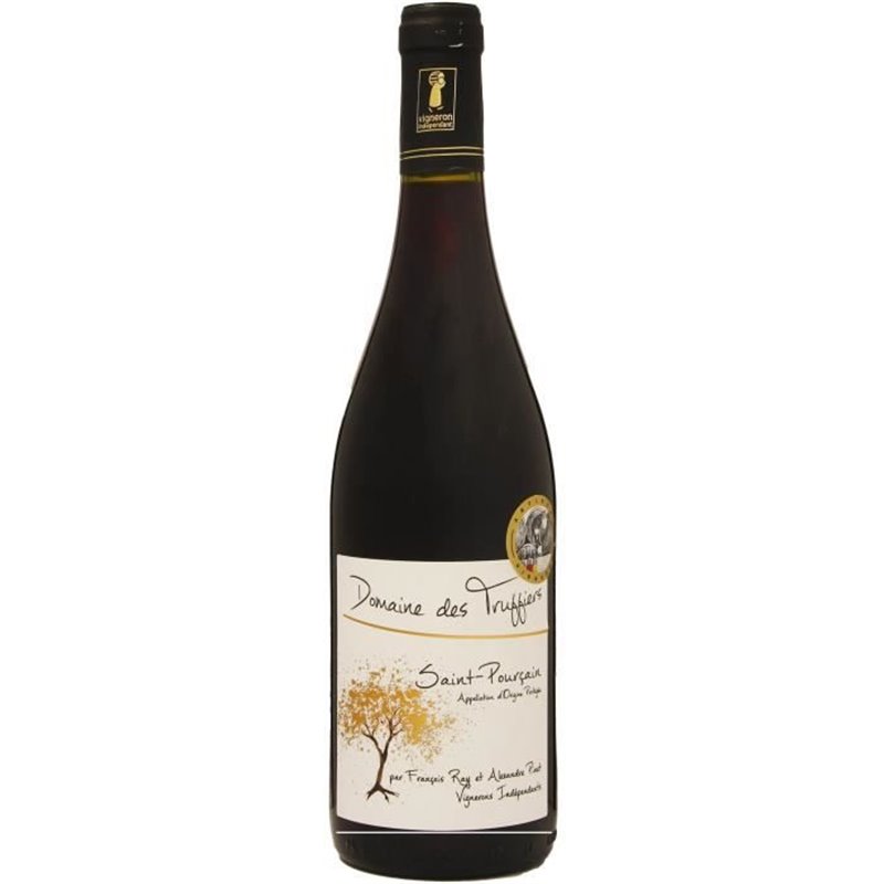 Vin rouge Domaine des Truffiers Saint Pourçain - AOP Saint Pourçain - 75 cl