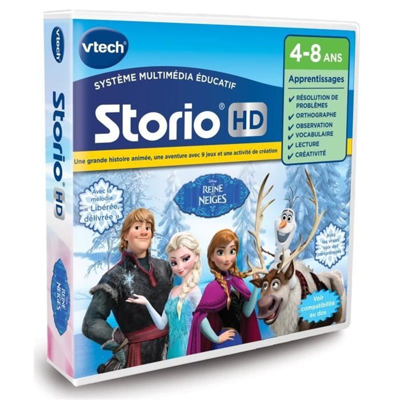 Image secondaire de Vtech Jeu Storio HD La reine des neiges