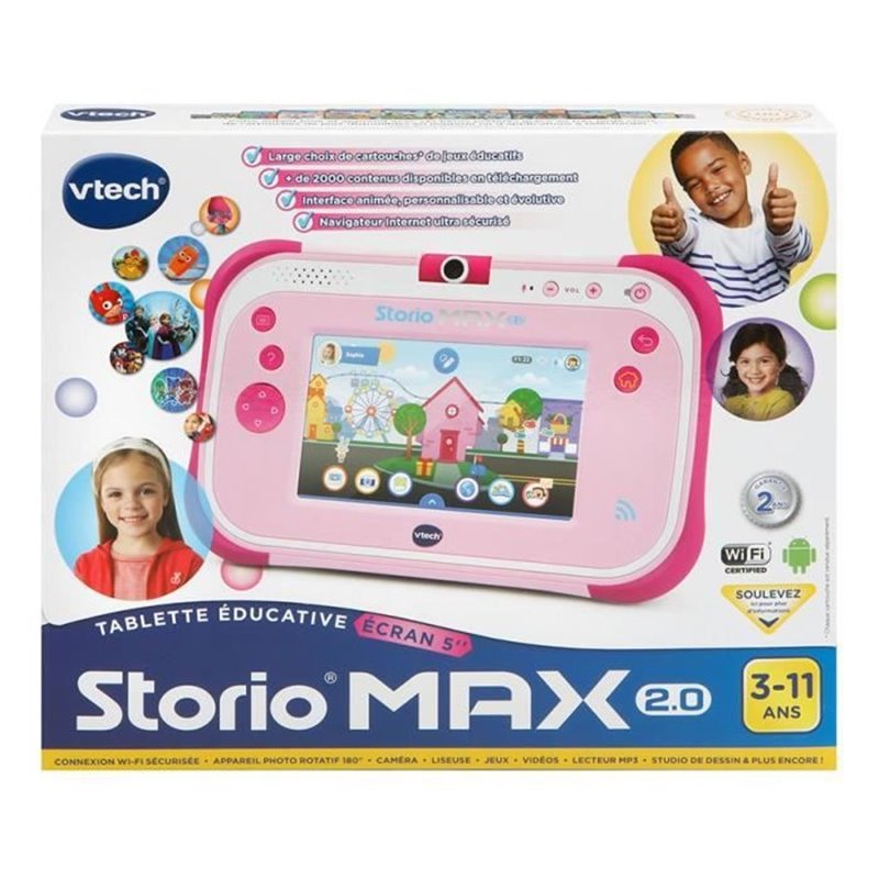 Image secondaire de Vtech Storio Max 2.0 5'' Rose