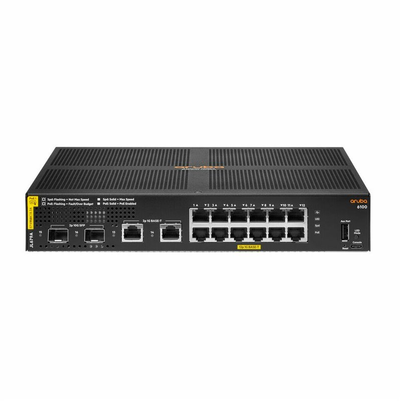 Switch HPE Aruba 6100 12G