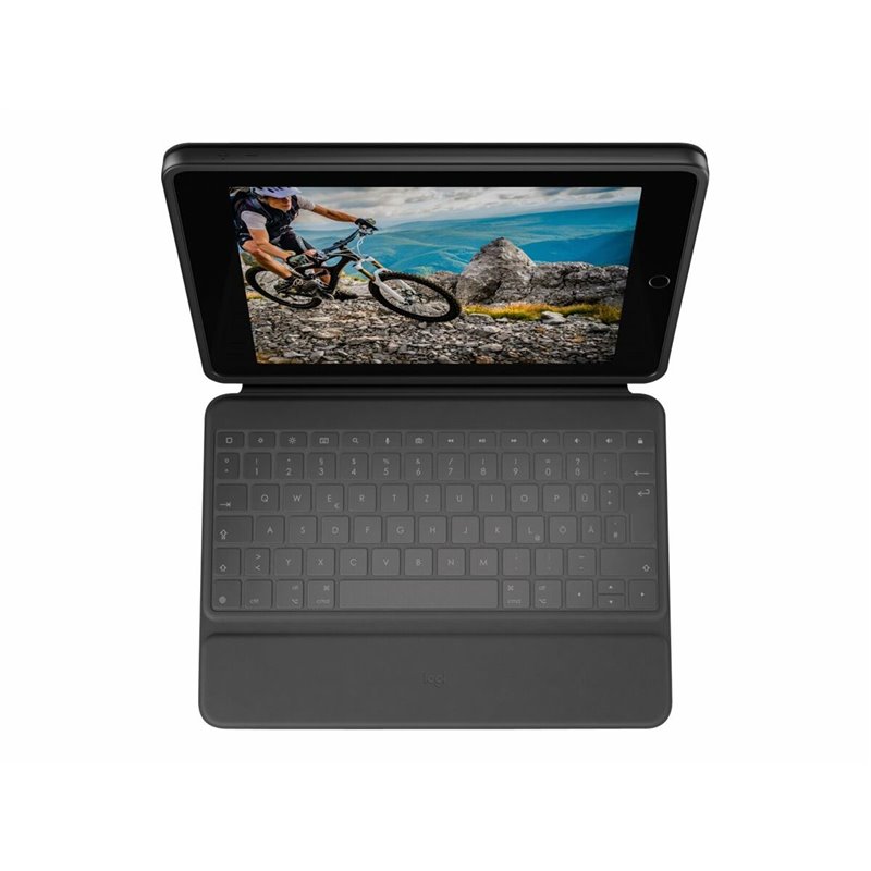 Image secondaire de Clavier Bluetooth avec Support pour Tablette Logitech 920-011200 Graphite QWERTZ