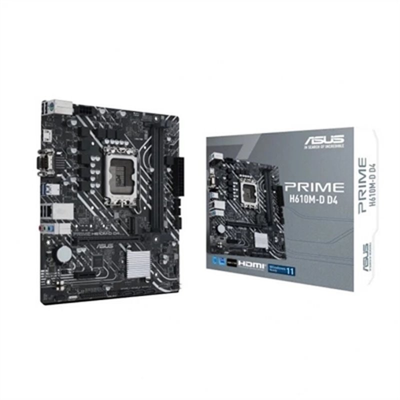 Asus PRIME H610M-D D4 Intel H610 LGA 1700 micro ATX