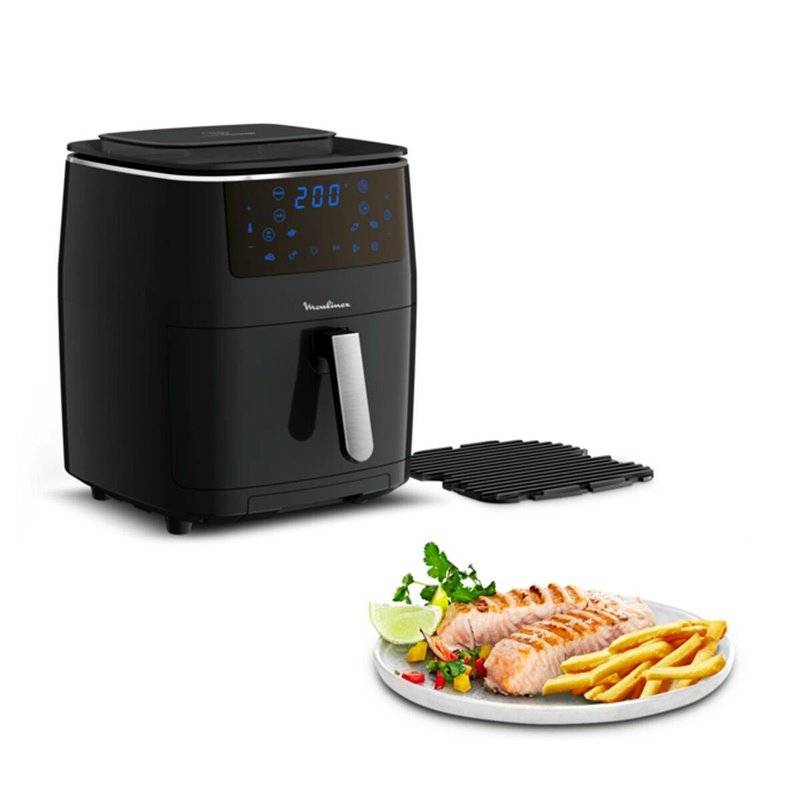 Moulinex AL201810 friteuse Unique 6,5 L Friteuse d'air chaud Noir