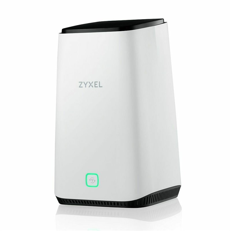 Zyxel FWA510 routeur sans fil Multi-Gigabit Ethernet Tri-bande (2,4 GHz / 5 GHz / 5 GHz) 5G Noir, Blanc