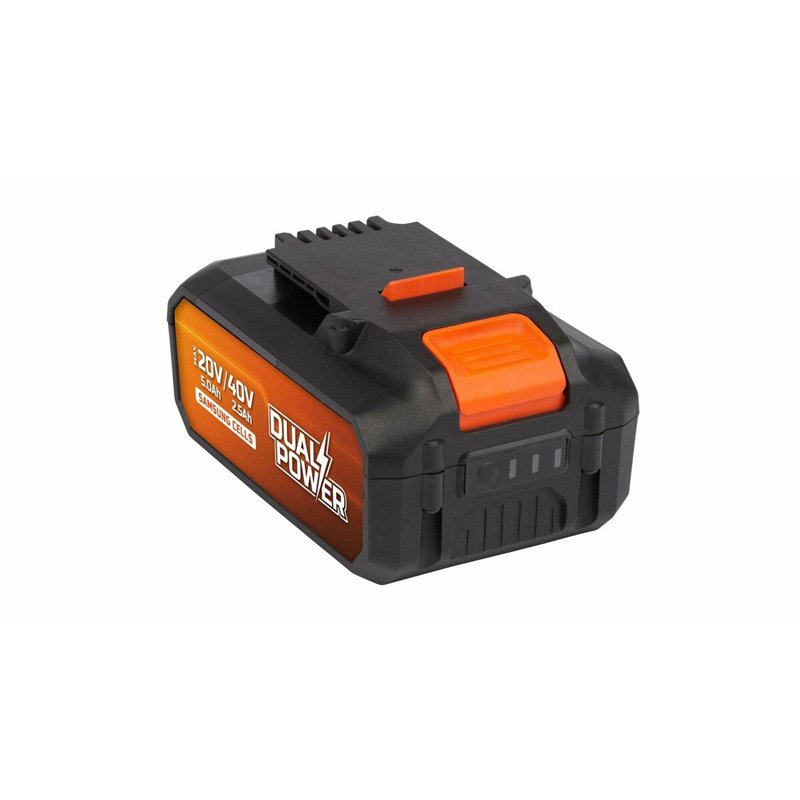 Image secondaire de Batterie au lithium rechargeable Powerplus Dual Power Powdp9037 20 V 2,5 Ah 5 Ah Litio Ion 40 V