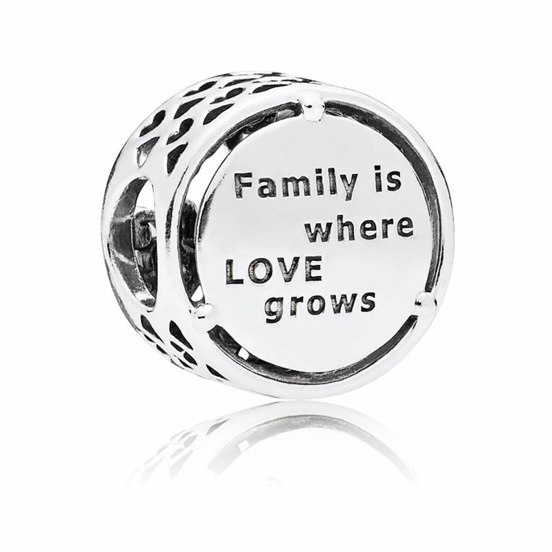 Image secondaire de Pendentif Femme Pandora OPENWORK FAMILY ROOTS