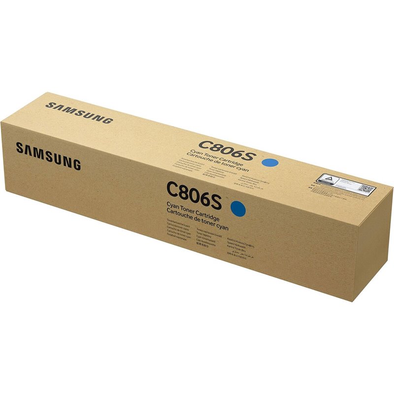 Image secondaire de Samsung CLT-C806S Toner cyan authentique