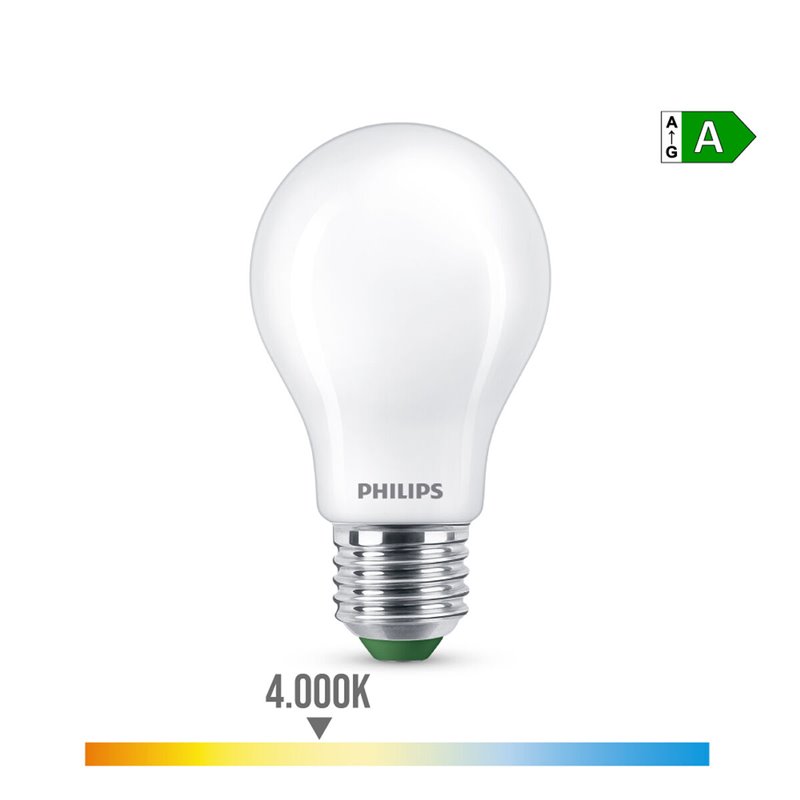 Image secondaire de Philips Ampoule dépolie à filament 100 W A60 E27
