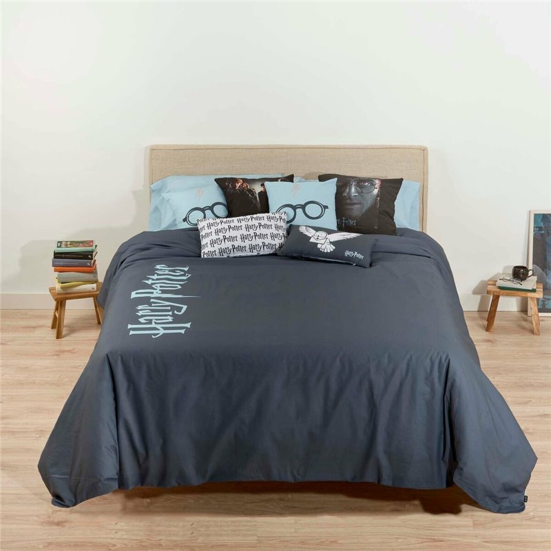 Housse de Couette Harry Potter Deep Multicouleur 175 Fils 140 x 200 cm Lit 1 personne