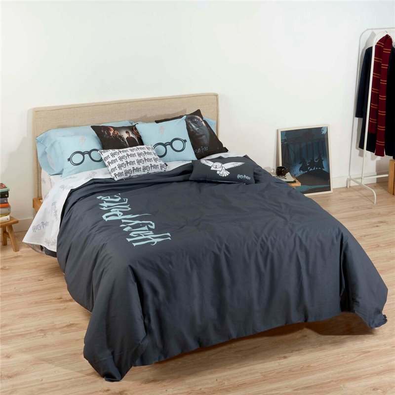 Image secondaire de Housse de Couette Harry Potter Deep Multicouleur 175 Fils 140 x 200 cm Lit 1 personne