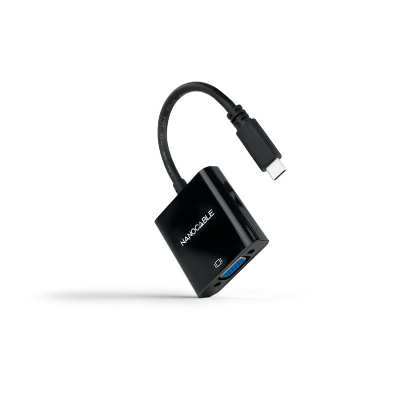 NanoCâble 10.16.4101-BK adaptateur graphique USB 1920 x 1200 pixels Noir