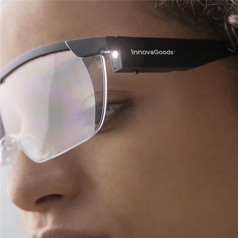 Image secondaire de Lunettes Loupe avec LED Glassoint InnovaGoods