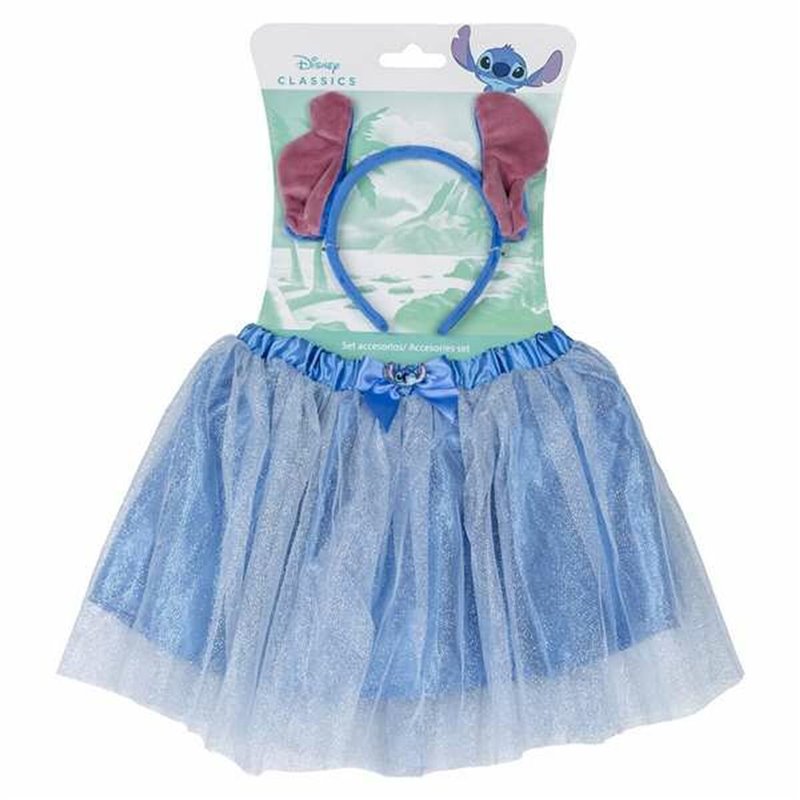 Image secondaire de Déguisement pour Enfants Stitch Bleu Serre-tête Tutu 2 Pièces