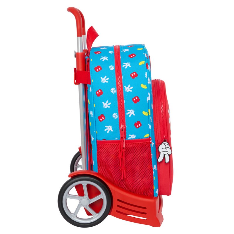 Image secondaire de Cartable à roulettes Mickey Mouse Clubhouse Fantastic Bleu Rouge 33 x 42 x 14 cm