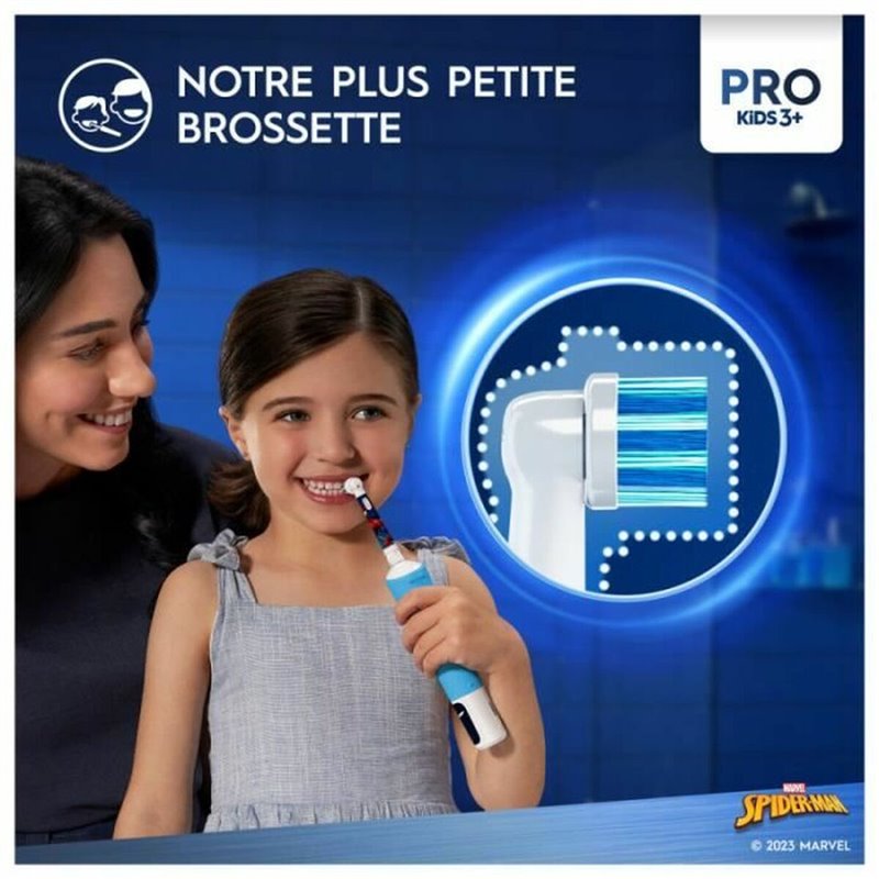 Oral-B Kids 8006540772768 brosse à dents électrique Enfant Brosse à dents rotative Multicolore