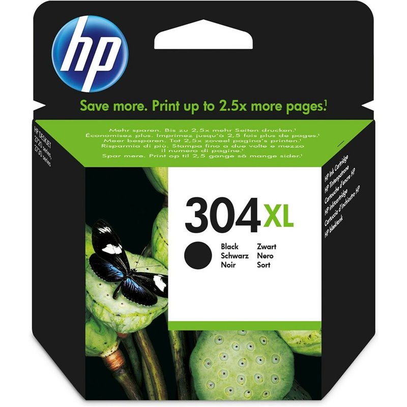HP 304XL Cartouche d'encre noire authentique