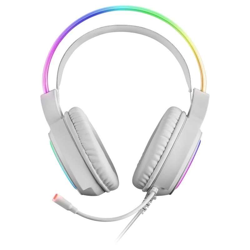 Image secondaire de Casque avec Microphone Gaming Mars Gaming MHRGBW Blanc