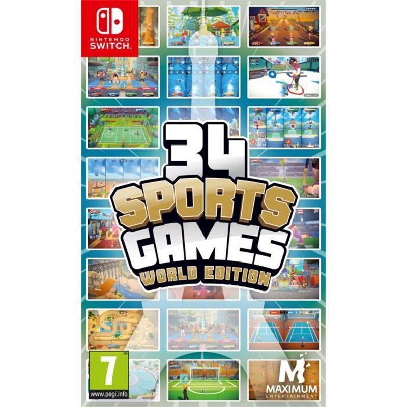 34 Sports Games World Edition - Jeu Nintendo Switch