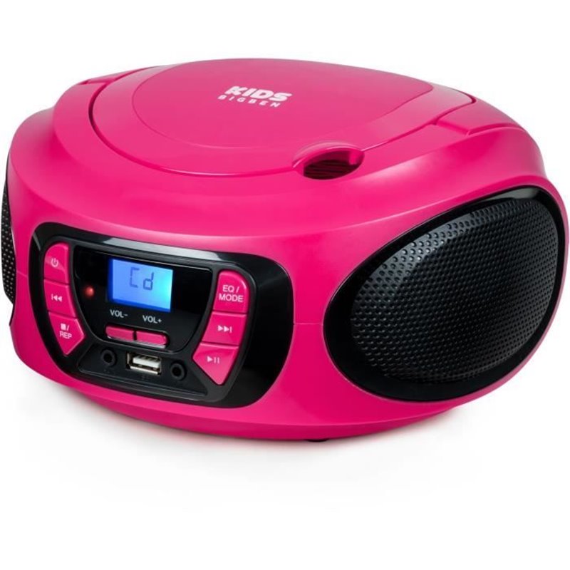 Image secondaire de Lecteur radio cd portable BIGBEN INTERACTIVE USB bt rose