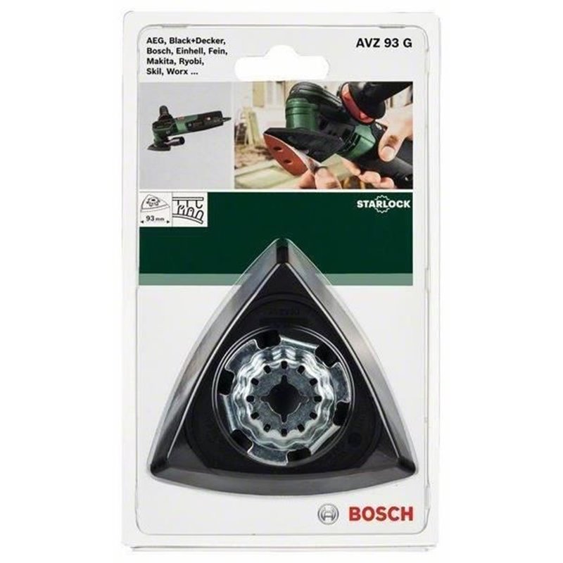 Image secondaire de Plateau de ponçage delta Bosch - Starlock AVZ 93 G (93mm)