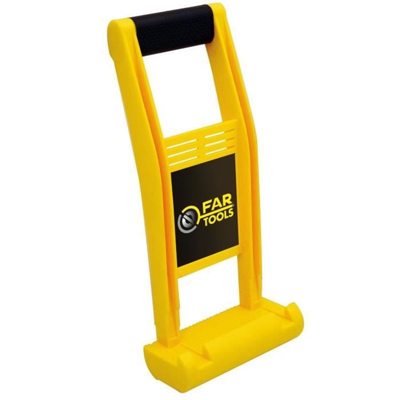 Poignée de transport pour plaque de plâtre - Fartools - 30 kg - Jaune - Adulte