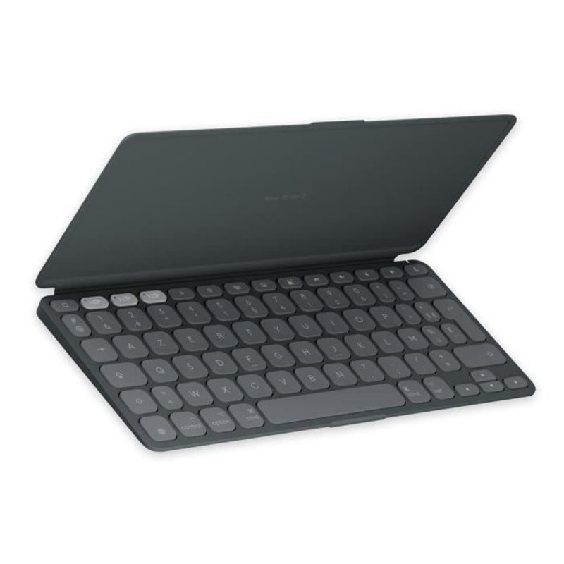 Clavier portable - Sans fil - Logitech - Keys-To-Go 2 - pour iPad - Azerty - Graphite