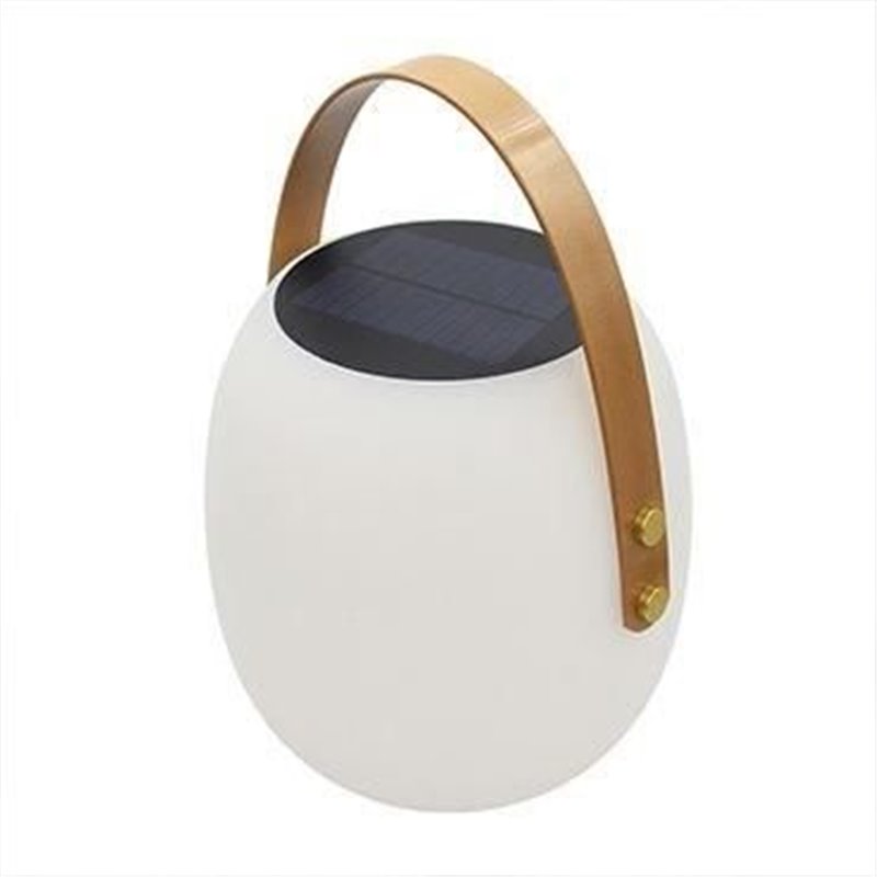 Baladeuse solaire - LUMISKY - JImmY - LED blanc - H34 cm - Port de charge USB