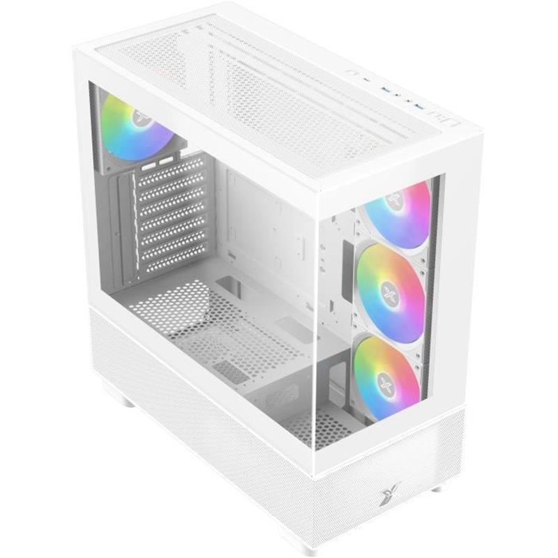 Boîtier PC sans alimentation - Xigmatek Endorphin Air Arctic V2 (Blanc) - Moyen tour - Format E-ATX