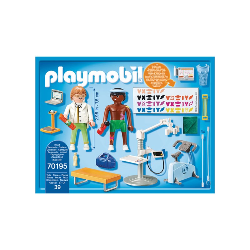 Image secondaire de Playmobil City Life - Cabinet de kinésithérapeute 39pcs